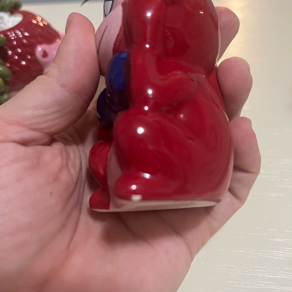 Valentine’s Pink Mini Animal Planter Set - Picture 5 of 7